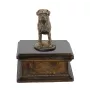 Rottweiler, Bouvier allemand I - urne pour cendres de chien, urne personnalisée avec une statuette, urne en bois avec un chien de la marque Art-Dog