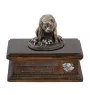 Rottweiler II urne in Hundeasche, personalisierte Urne mit Statue, Holzurne mit Hund von Art-Dog