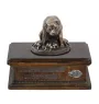 Rottweiler III urne in Hundeasche, personalisierte Urne mit Statue, Holzurne mit Hund von Art-Dog