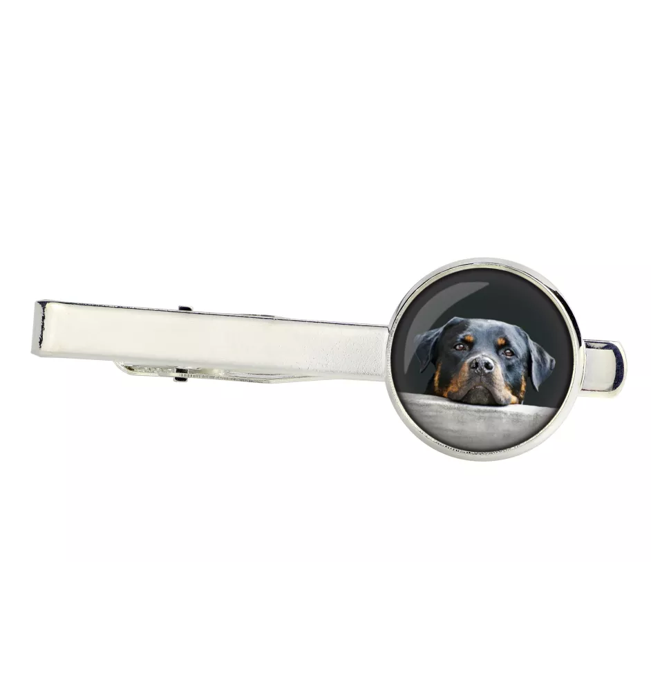 Rottweiler - Krawattennadel, Schmuck, Schmuckstück für das Abendkleid der Marke Art-Dog