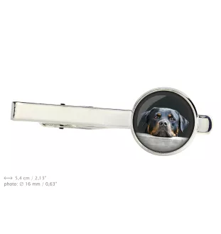 Rottweiler, Bouvier allemand - pince à cravate, accessoire, bijou pour tenue de soirée de la marque Art-Dog