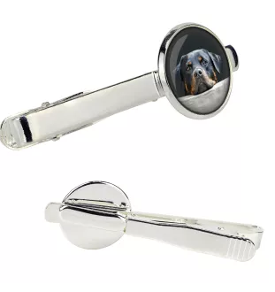 Rottweiler, Bouvier allemand - pince à cravate dans une boîte, cravate élégante, bijoux personnalisés de la marque Art-Dog