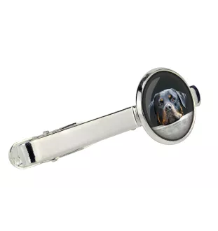 Rottweiler, Rott, Rottie - cufflinks and tie with your photo, a suit decoration, men's jewelry from the Art-Dog brand.