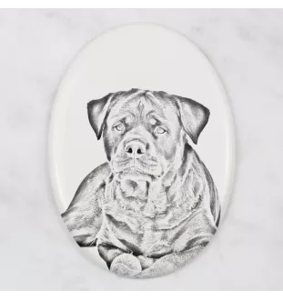 Rottweiler płyta nagrobna ze zdjęciem psa Art-Dog