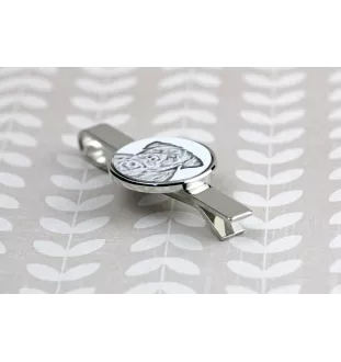 Rottweiler, Rott, Rottie - tie clip with a dog, personalized tie clip, a unique gift for a man from the Art-Dog brand