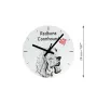 Rottweiler, Rott, Rottie - wall clock with a dog, shelf clock with a print, personalized home decoration from the Art-Dog brand