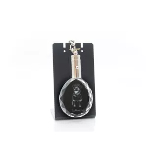 Rottweiler brelok do kluczy owalny z psem Art-Dog