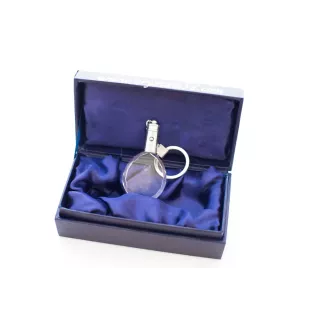 Rottweiler, Rott, Rottie - pendant with a photo of a dog, crystal key ring in a gift box, a unique gift by Art-Dog