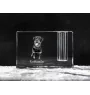Rottweiler, Rott, Rottie - Pen stand, crystal organiser with dog photo, unique desk decoration by Art-Dog brand