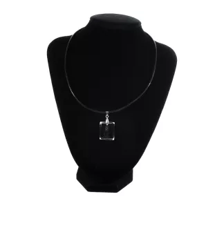 Rottweiler, Bouvier allemand - Pendentif chien en cristal, collier photo, bijoux uniques par Art-Dog