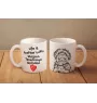 Russische Tsvetnaya Bolonka - Tasse mit Hund, Tasse mit Bild, personalisiertes Geschenk der Marke Art-Dog