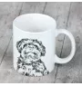 Bolonka russe colorée - tasse avec chien, une tasse joyeuse pour les amoureux des chiens, un cadeau personnalisé de la marque Art-Dog