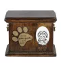 Russian Colored Bolonka - urn for dog ashes, personalized urn with a photo, dog photo urn by Art-Dog