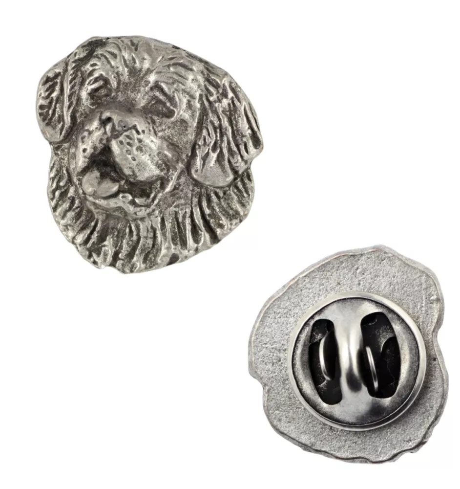 Saint-bernard, Chien Du Mont Saint-Bernard - Broche de chien dans un coffret cadeau, épingle élégante, épingle de revers pour la veste de la marque Art-Dog