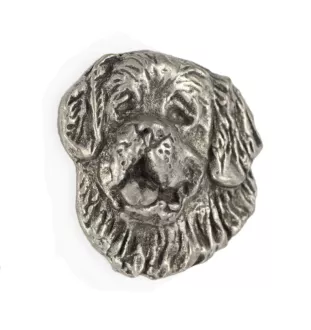 Bernardyn pin posrebrzony w pudełku Art-Dog