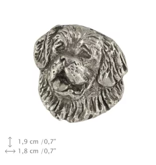 Bernardyn pin posrebrzony w pudełku Art-Dog