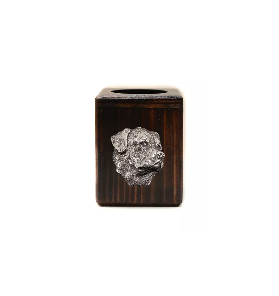 Rottweiler II świecznik kwadratowy Art-Dog