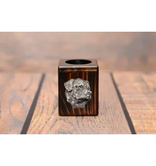 Rottweiler II świecznik kwadratowy Art-Dog