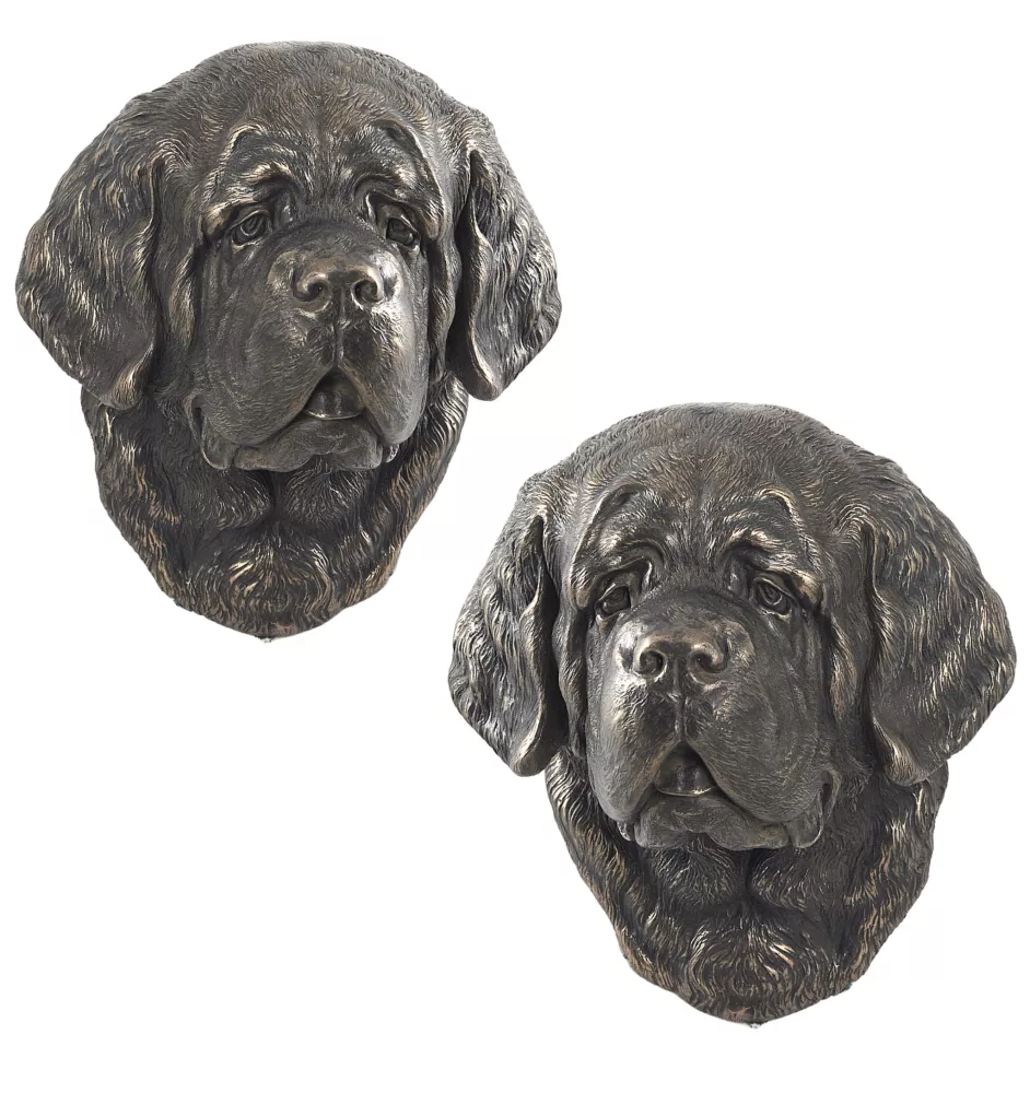 St. Bernhardshund, Bernhardiner - Hundestatue, hängende Büste, einzigartige Dekoration für Hundeliebhaber der Marke Art-Dog