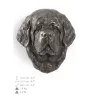 St. Bernhardshund, Bernhardiner - Hundestatue, hängende Büste, einzigartige Dekoration für Hundeliebhaber der Marke Art-Dog