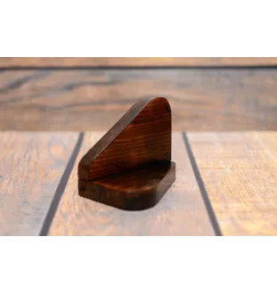 Rottweiler II - Holzkerzenhalter mit Hund, Teelichthalter, Gedenkstätte für den Hund der Marke Art-Dog