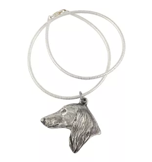 Saluki, Persian Greyhound, Arabian hound, Gazelle hound - Dog necklace, unique jewellery for the dog fan, unique adder pendant by Art-Dog brand