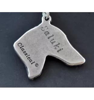 Saluki, Persian Greyhound, Arabian hound, Gazelle hound - Dog necklace, unique jewellery for the dog fan, unique adder pendant by Art-Dog brand