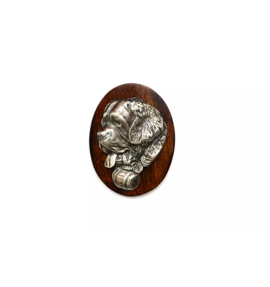 Saint-bernard, Chien Du Mont Saint-Bernard - Broche de concours canin, clip de numéro de départ, épingle à chien par Art-Dog