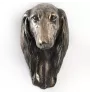 Saluki, Lévrier persan - Statue de chien, buste suspendu, décoration unique pour les amoureux des chiens par la marque Art-Dog