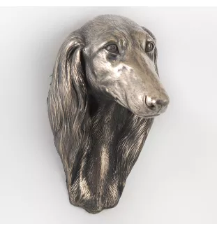 Saluki, Persian Greyhound, Arabian hound, Gazelle hound - Dog statue, hanging bust, unique decoration for dog lover by Art-Dog brand