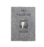 Chart perski, Saluki etui na paszport Art-Dog