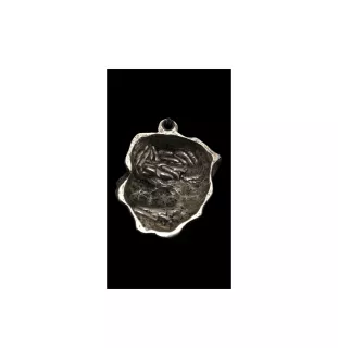 Rottweiler, Rott, Rottie II - necklace with a dog, dog pendant on a silver chain, unique jewelry from the Art-Dog brand