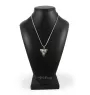 Rottweiler, Bouvier allemand - un collier avec un chien, un pendentif de chien sur une chaîne en argent, un bijou unique de la marque Art-Dog