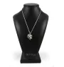 Rottweiler, Bouvier allemand - un collier avec un chien, un pendentif de chien sur une chaîne en argent, un bijou unique de la marque Art-Dog