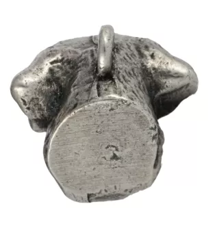 Rottweiler, Bouvier allemand - un collier avec un chien, un pendentif de chien sur une chaîne en argent, un bijou unique de la marque Art-Dog