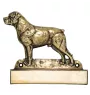 Rottweiler, Bouvier allemand - plaque d'adresse avec chien, plaque de nom en laiton, plaque de porte personnalisée avec le nom de la marque Art-Dog