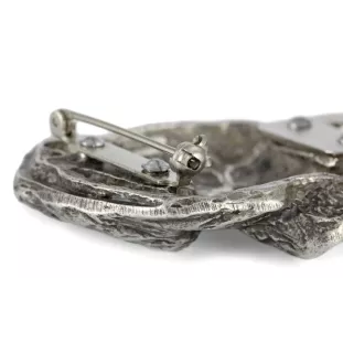 Rottweiler clipring posrebrzany w pudełku Art-Dog