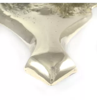 Rottweiler, Bouvier allemand - heurtoir de porte en forme de tête de chien, heurtoir en laiton, décoration rétro de porte de la marque Art-Dog