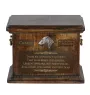 Saluki, Persian Greyhound, Arabian hound, Gazelle hound - urn for dog ashes, personalized urn with engraving, commemorative box for dog ashes by Art-Dog brand