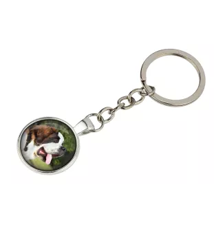 Bernardyn brelok w pudełku ze zdjęciem Art-Dog