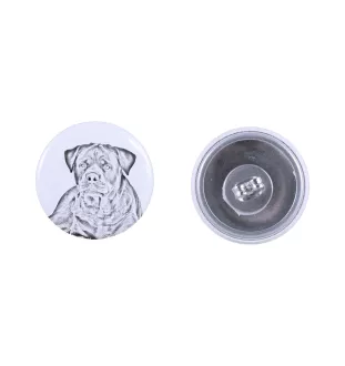 Rottweiler kolczyki z psem mały Art-Dog