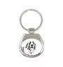 St. Bernard, Saint Bernard, Alpine Mastiff, Bernhardiner - keychain with a dog, keychain with a print, personalized pendant from the Art-Dog brand