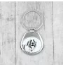 St. Bernard, Saint Bernard, Alpine Mastiff, Bernhardiner - keychain with a dog, keychain with a print, personalized pendant from the Art-Dog brand