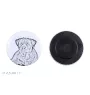 Rottweiler, Rott, Rottie - magnet with a dog's pupil, exceptionally light, strong magnet, handmade product by the Art-Dog brand