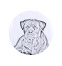 Rottweiler, Bouvier allemand - aimant avec un œil de chien, exceptionnellement léger, aimant puissant, produit fabriqué à la main par la marque Art-Dog