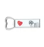 Saint-bernard, Chien Du Mont Saint-Bernard - ouvre-bouteille avec chien, ouvre-bouteille personnalisé pour réfrigérateur, cadeau unique pour homme de la marque Art-Dog
