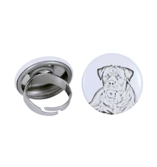 Rottweiler, Bouvier allemand - bijoux pour femmes avec l'image d'un chien, produit fait à la main, possibilité d'ajouter sa propre photo, marque Art-Dog