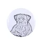 Rottweiler, Rott, Rottie - women's jewelry with a dog portrait, handmade product, possibility to add your own photo, Art-Dog brand