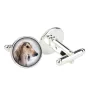 Saluki, Persian Greyhound, Arabian hound, Gazelle hound - cufflinks, a shirt accessory, a shirt pendant from the Art-Dog brand