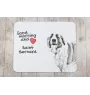 St. Bernhardshund, Bernhardiner - Mauspad mit Druck, personalisiertes Mauspad mit Hund, einzigartiges Gadget für Büroangestellte von Art-Dog.